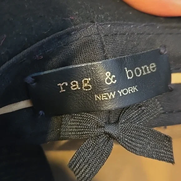 Rag & Bone New York 100% Wool Stylish Hat - Picture 10 of 12